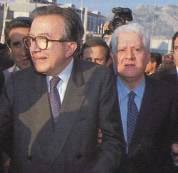 Giulio Andreotti e Salvo Lima (Foto: Sintesi)