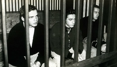 Carbognin, Maso e cavazza durante un'udienza del processo - Foto:Archivio RCS, Marchiori