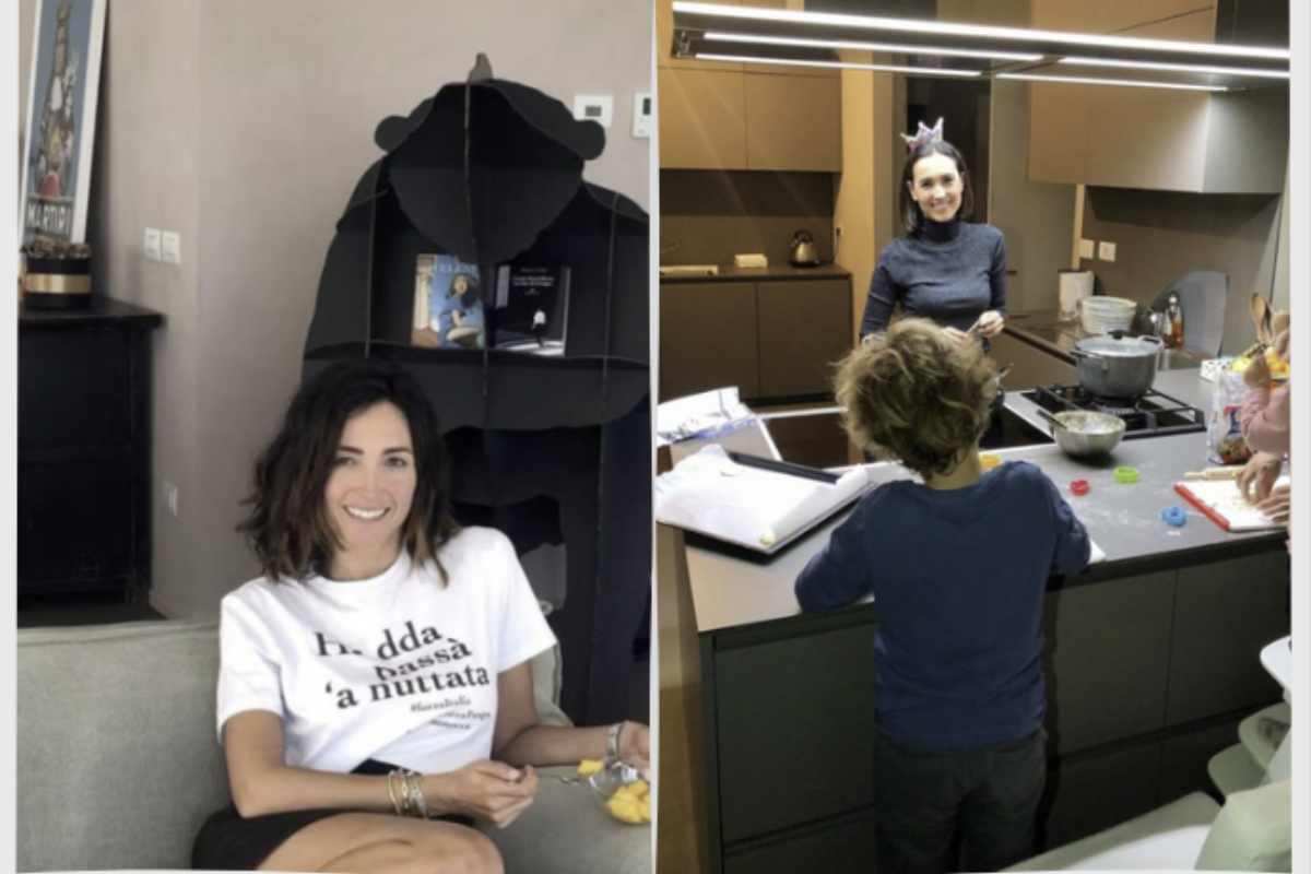 Nonostante la sua vita pubblica intensa, la conduttrice ha voluto creare un ambiente domestico che fosse soprattutto un rifugio di pace e benessere.