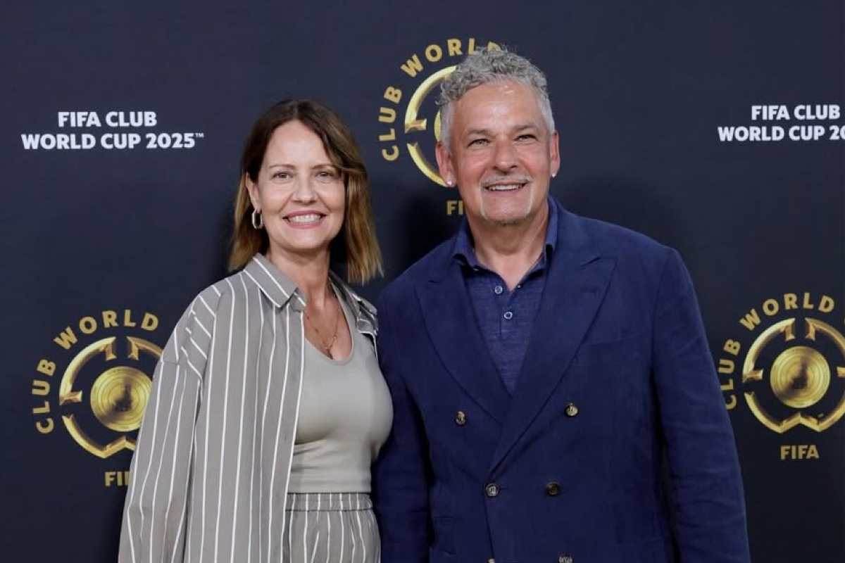 Roberto Baggio e Andreina Fabbi
