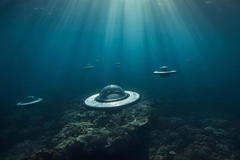 Ufo sotto il mare