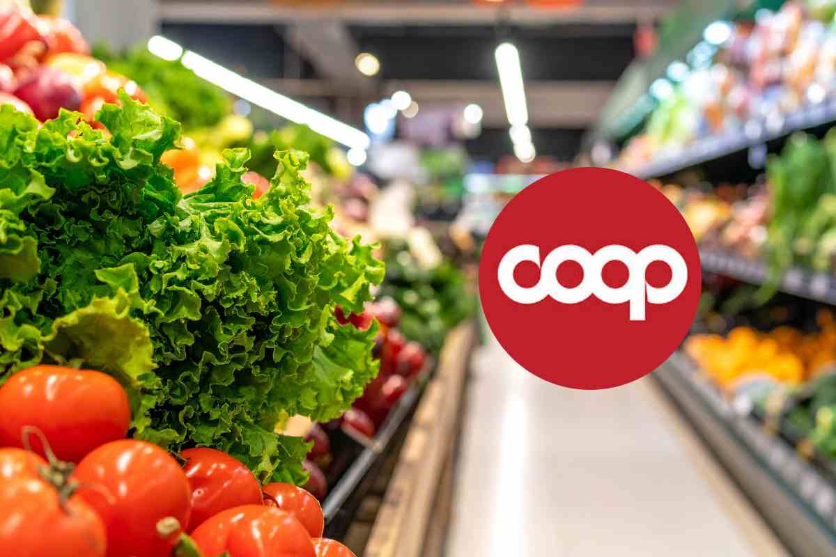 logo coop bancone supermercato