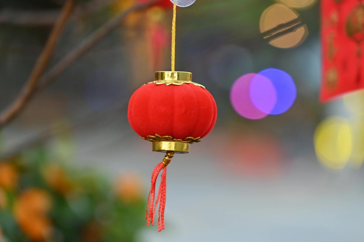 lampada cinese rossa