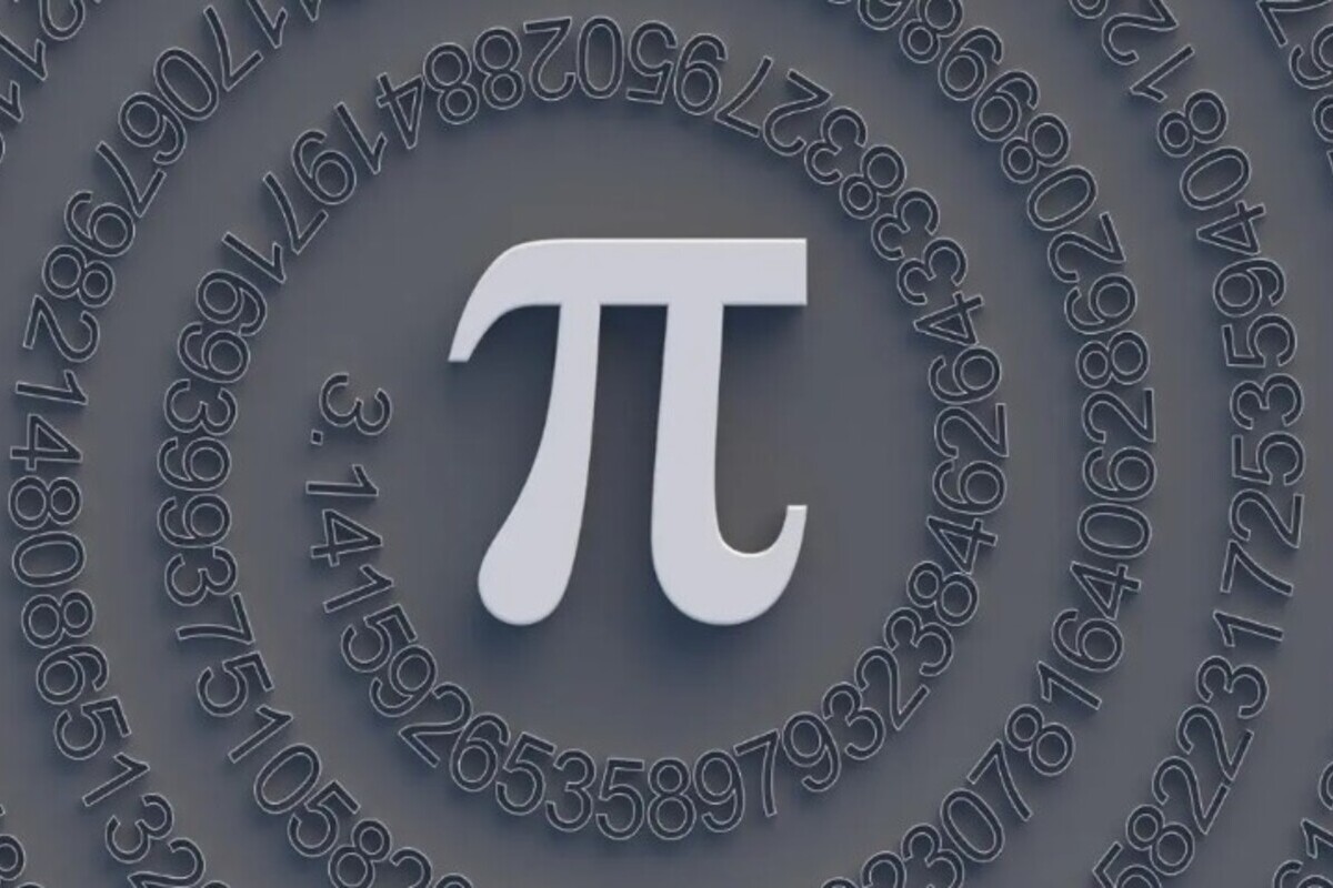 Cifre del Pi greco su sfondo matematico, il numero trascendente alla base del terzo enigma della sequenza 1-4-1-5-9-2 che solo i più preparati riconoscono senza indizi