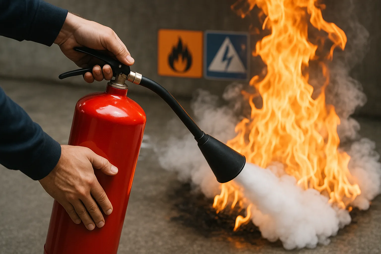 Estintori: come funzionano davvero e quale usare per ogni tipo di incendio