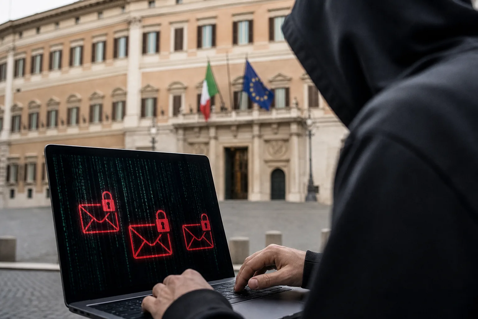 Attacco hacker alla Camera dei Deputati: email parlamentari compromesse, inclusa quella di Giorgia Meloni
