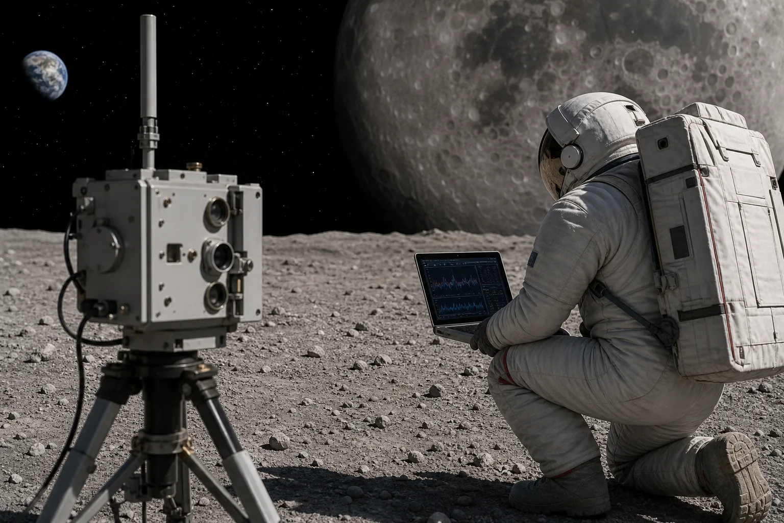 La Luna si sta restringendo: 45 metri di raggio persi e 10mila faglie scoperte